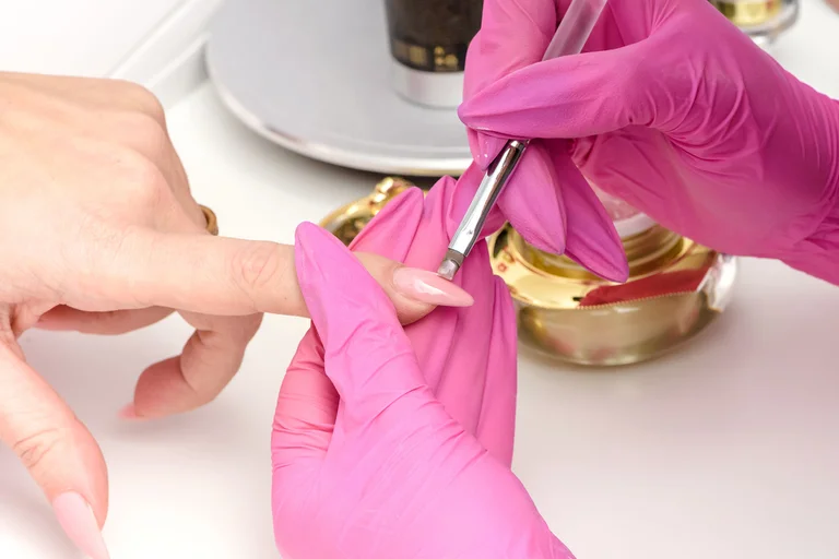 uñas esculpidas